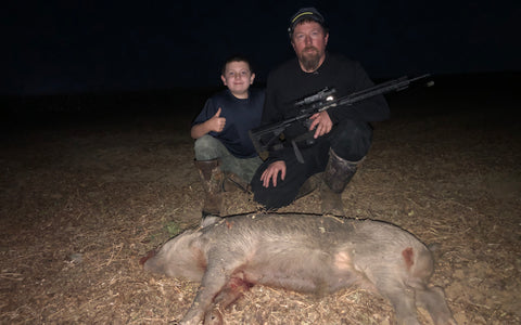 NightRide Thermal and a Family of Hunters Have Dramatically Reduced Wild-Hog Damage in Rural Georgia